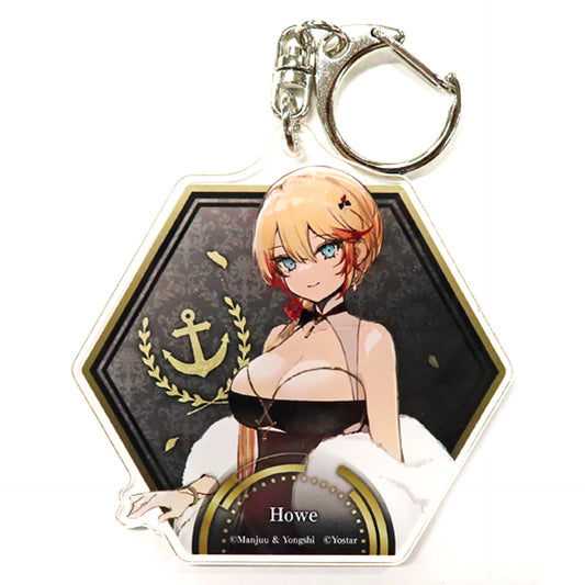 Howe 5th Anniv Acrylic Keychain Azur Lane x Atre Akihabara Azur Lane 5th Anniv Campaign Ltd Pop Up Shop [USED]