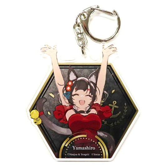 Yamashiro 5th Anniv Acrylic Keychain Azur Lane x Atre Akihabara Azur Lane 5th Anniv Campaign Ltd Pop Up Shop [USED]