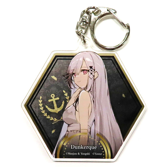 Dunkerque 5th Anniv Acrylic Keychain Azur Lane x Atre Akihabara Azur Lane 5th Anniv Campaign Ltd Pop Up Shop [USED]