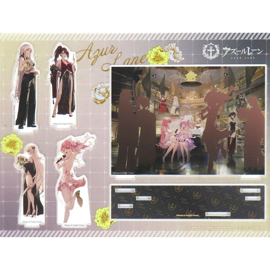 Group Dress 5th Anniversary Acrylic Diorama Azur Lane x Atre Akihabara Azur Lane 5th Anniversary Campaign Ltd Time Pop-up Shop [USED]