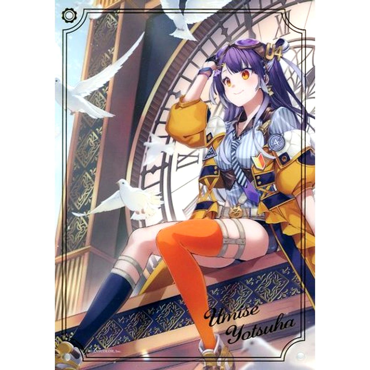 Umise Yotsuha Virtual YouTuber Nijisanji Acrylic Panel Fantasy Goods [USED]
