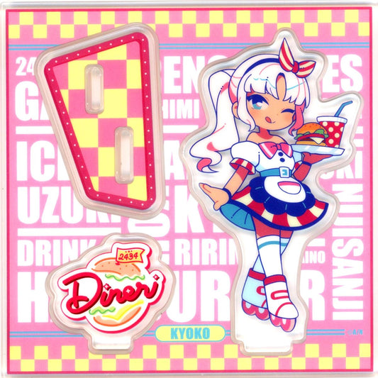 Todoroki Kyoko Acrylic Stand Virtual YouTuber Nijisanji 2434DINER [USED]
