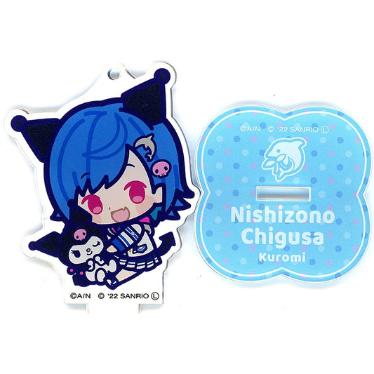 Nishizono Chigusa Acrylic Stand Virtual YouTuber Nijisanji x Sanrio Characters Wave 3 [USED]