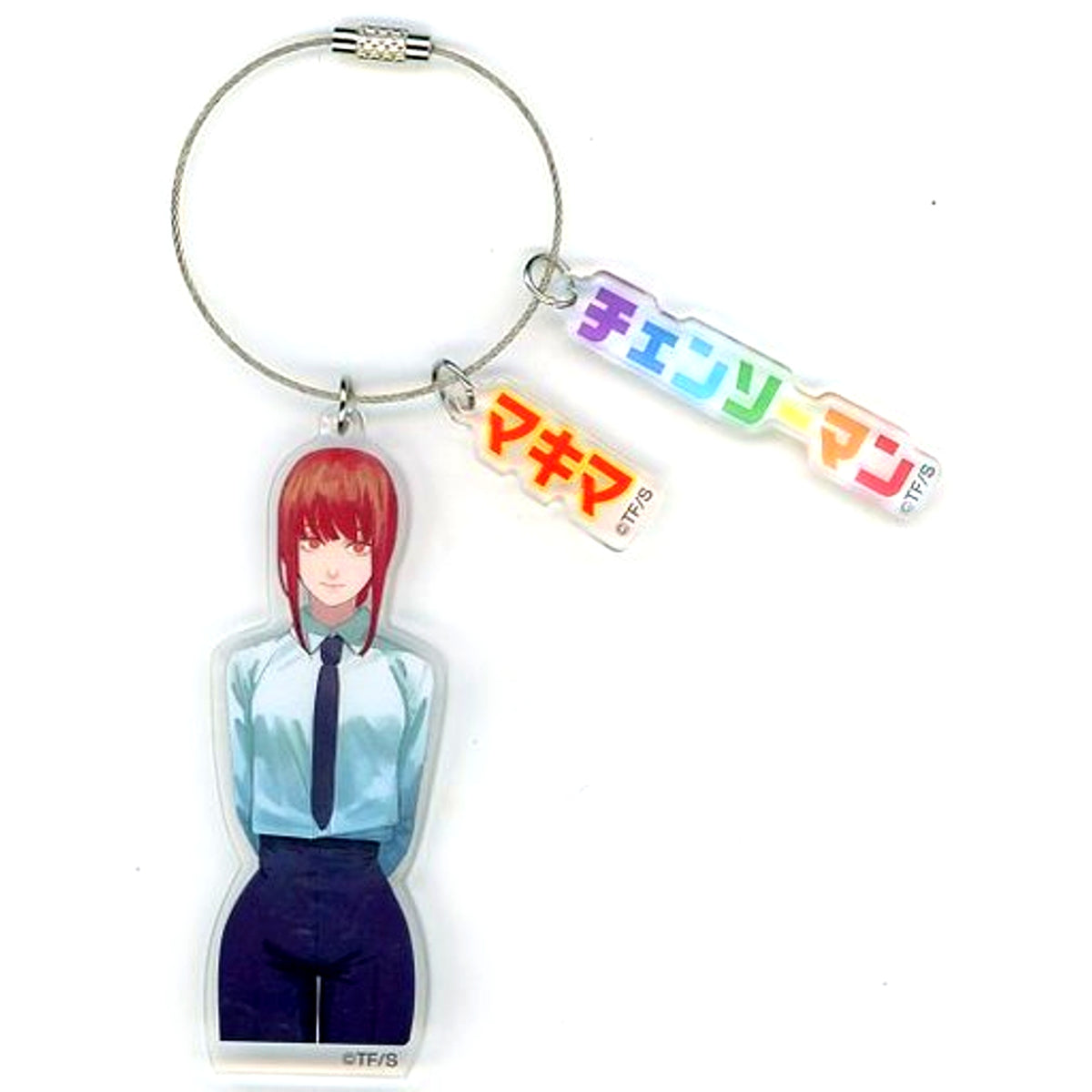 Makima Chainsaw Man Acrylic Keychain Jump Shop China Limited [USED]