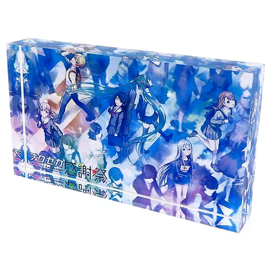 Hatsune Miku: Colorful Stage! Kohane Azusawa & Others 2nd Anniversary Key Visual Acrylic Block 2nd Anniversary Thanksgiving Limited Acrylic Stands [USED]