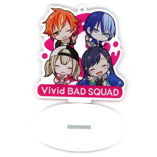 Hatsune Miku: Colorful Stage! Vivid Bad Squad Unit Acrylic Stand Keychain 2nd Anniversary Thanksgiving Limited Acrylic Stands [USED]