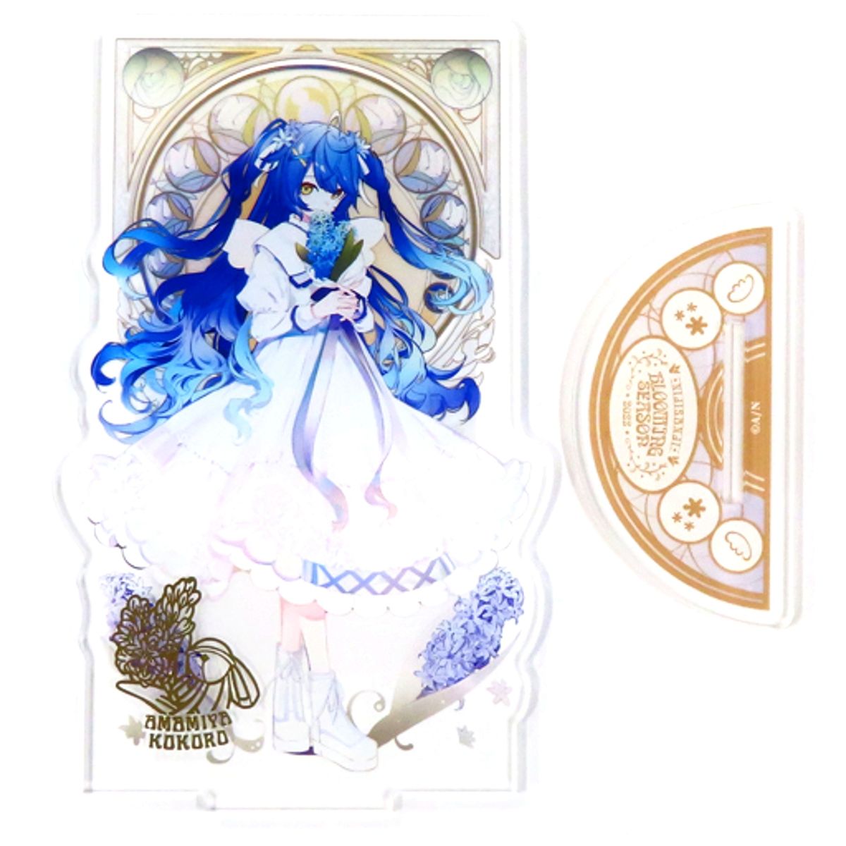Amamiya Kokoro Acrylic Stand Virtual YouTuber Nijisanji Blooming Season Goods [USED]