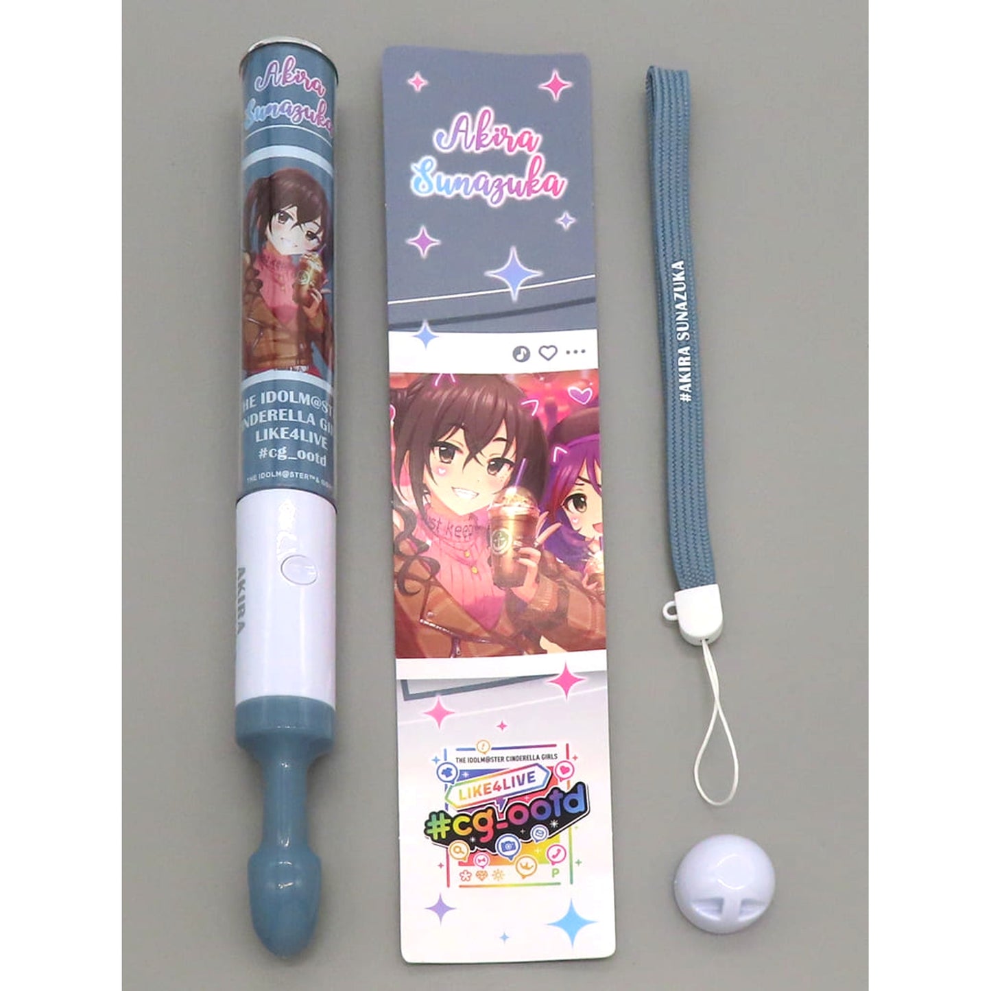 THE IDOLM@STER Cinderella Girls Sunazuka Akira LIKE4LIVE #cg_ootd Ver. Official Concert Light [USED]