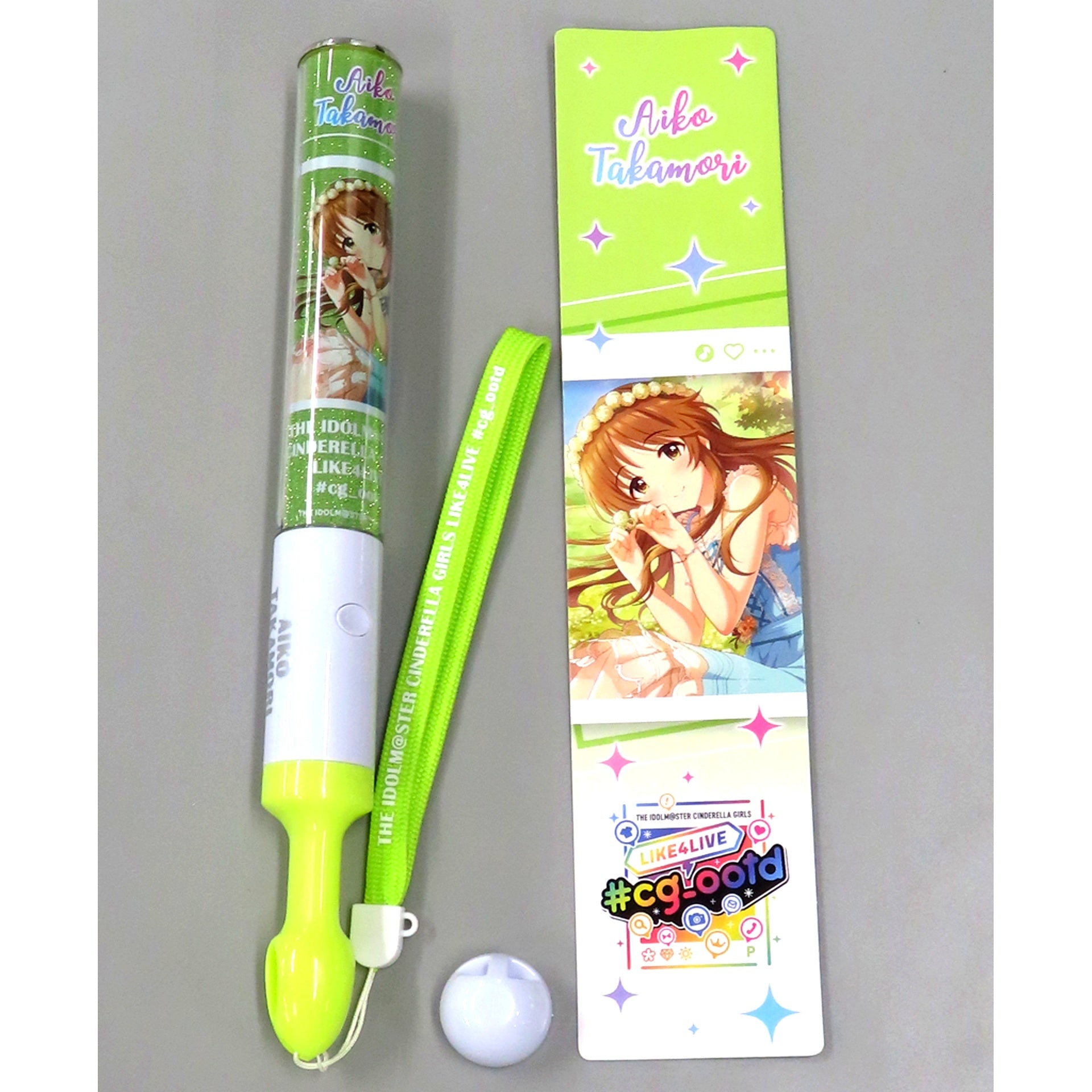 Aiko Takamori LIKE4LIVE #cg_ootd Ver. Official Concert Light Idolmaster Cinderella Girls [USED]