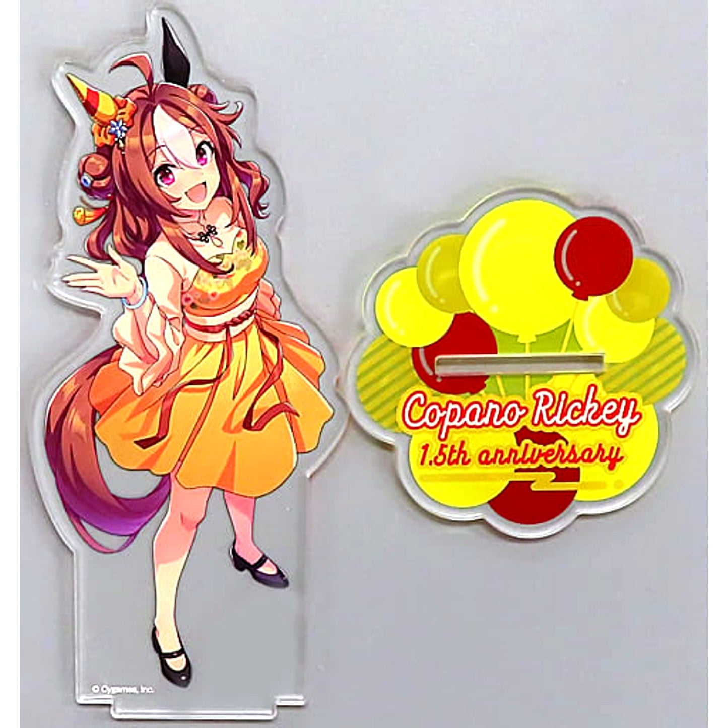 Copano Rickey Uma Musume: Pretty Derby Official Acrylic Stand 1.5th Anniversary Ver. [USED]