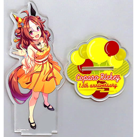 Copano Rickey Uma Musume: Pretty Derby Official Acrylic Stand 1.5th Anniversary Ver. [USED]
