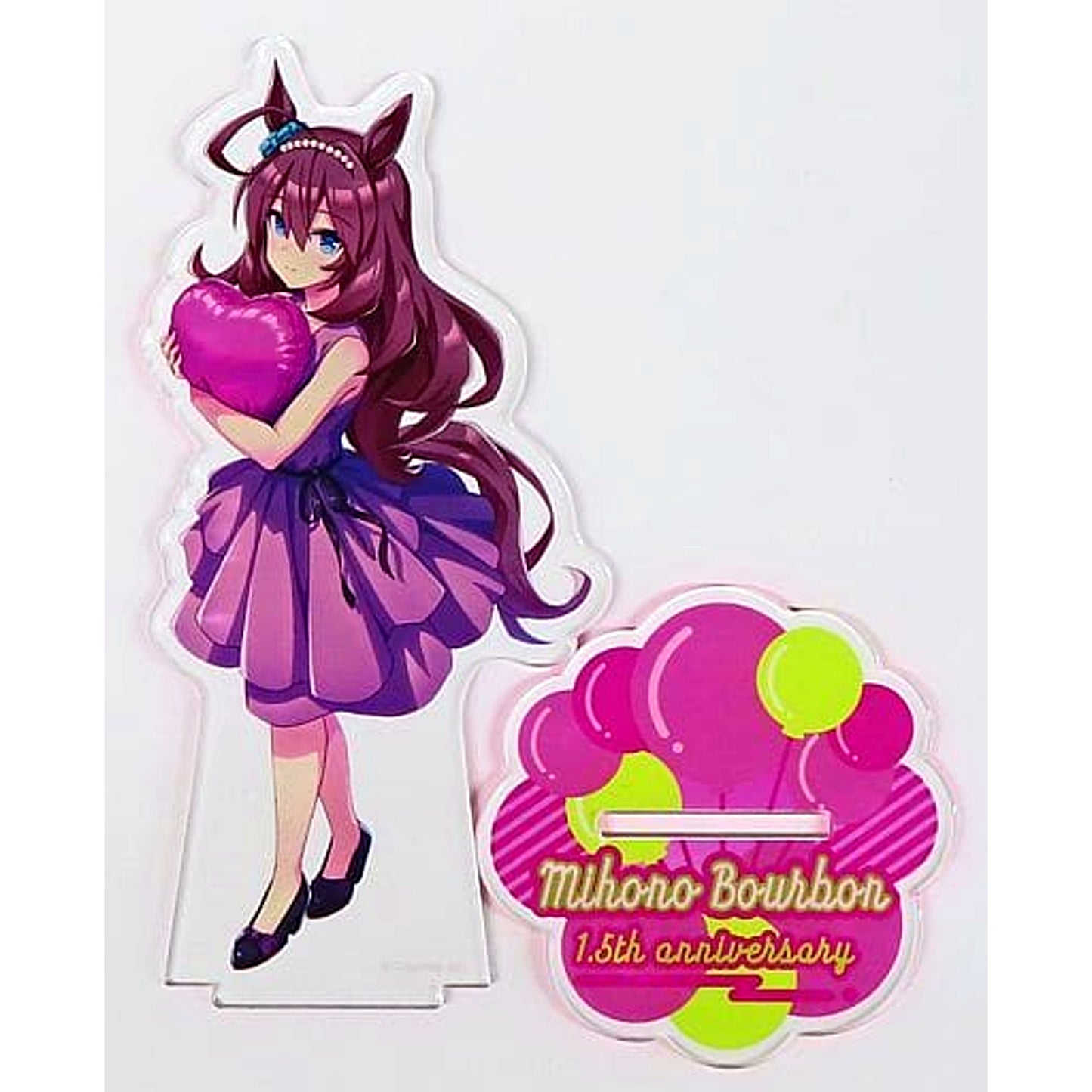 Mihono Bourbon Umamusume Pretty Derby Official Acrylic Stand 1.5th Anniversary Ver [USED]