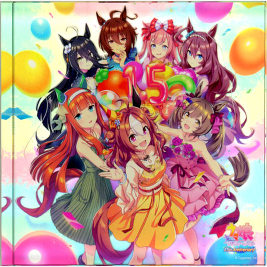 Group Official Acrylic Block 1.5th Anniversary Ver. Uma Musume Pretty Derby [USED]