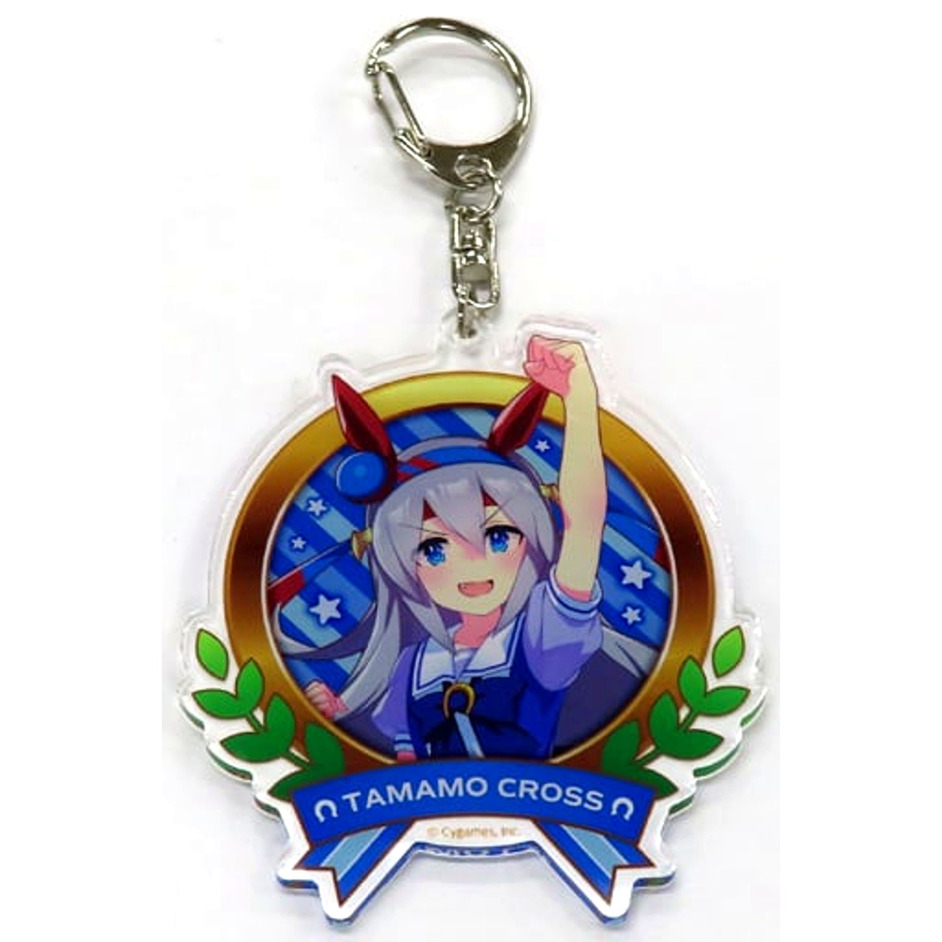 Tamamo Cross Uma Musume Pretty Derby Official Acrylic Keychain Uniform Ver. [USED]