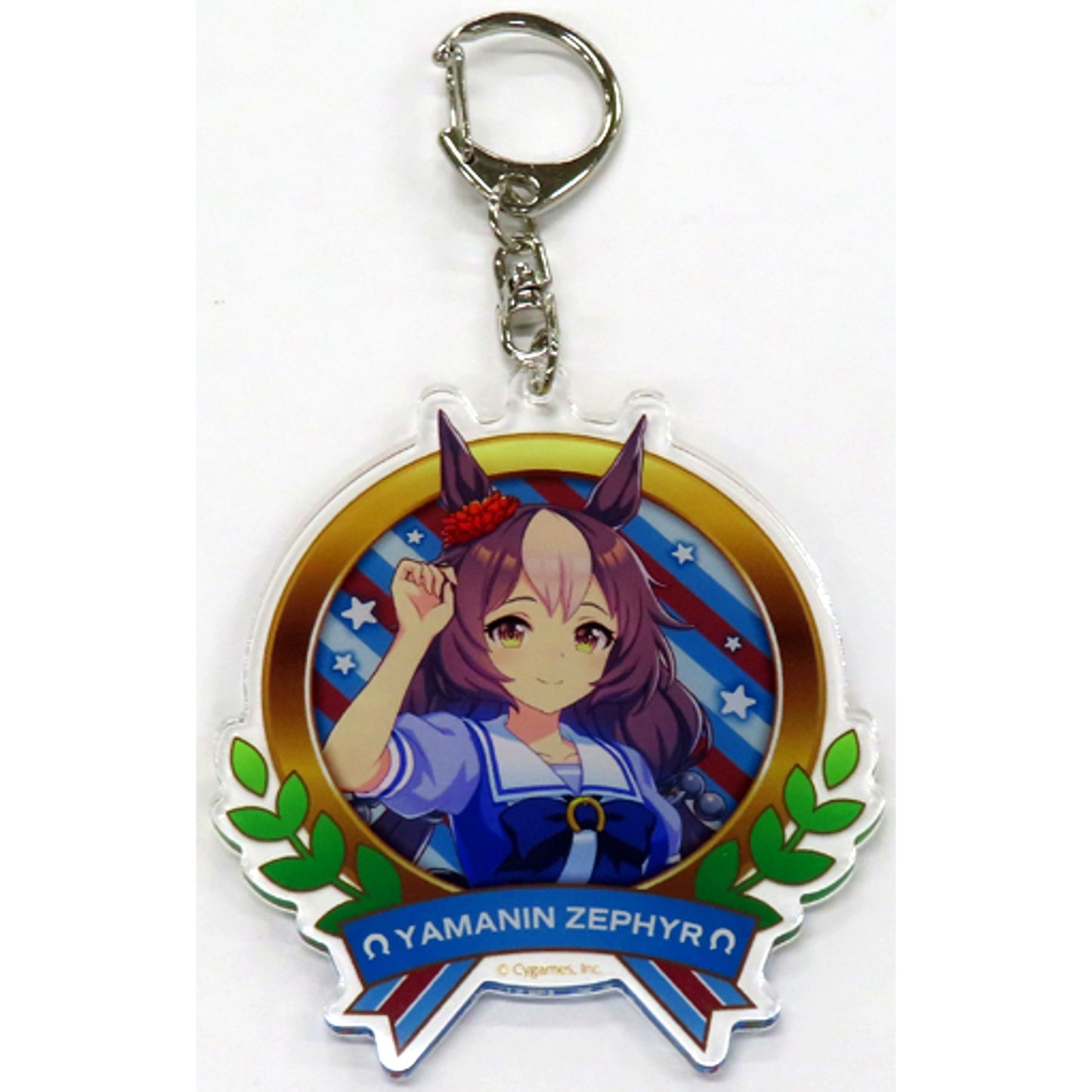 Yamanin Zephyr Uma Musume Pretty Derby Official Acrylic Keychain Uniform Ver. [USED]