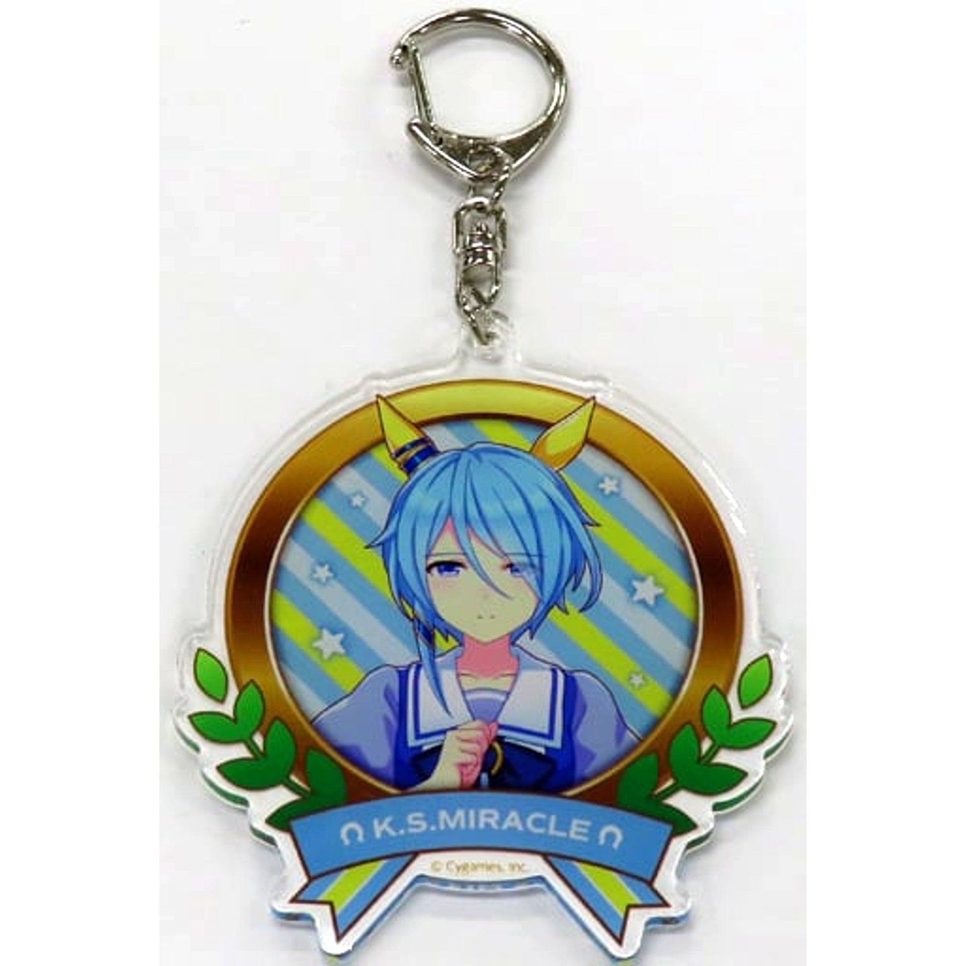 K.S. Miracle School Uniform Ver. Umamusume Pretty Derby Official Acrylic Keychain [USED]