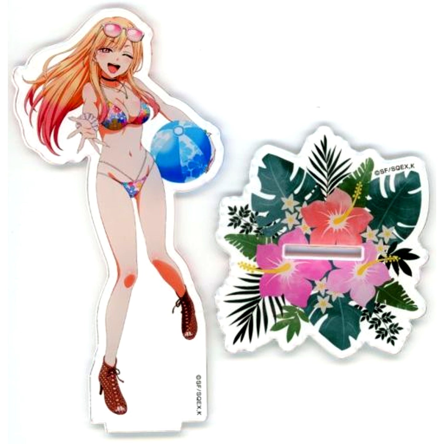 Marin Kitagawa Illustration BIG Acrylic Stand My Dress-Up Darling x Don Quijote [USED]