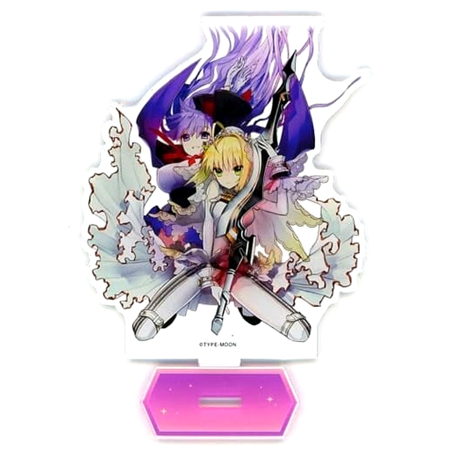 Nero Claudius and BB Ai Wada Arco Fate ART WORKS Acrylic Stand Animate Limited Set Bundled Bonus Single Item [USED]