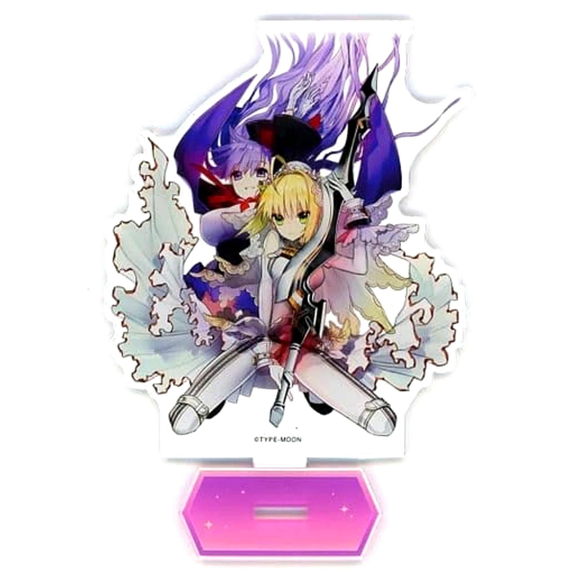 Nero Claudius and BB Ai Wada Arco Fate ART WORKS Acrylic Stand Animate Limited Set Bundled Bonus Single Item [USED]