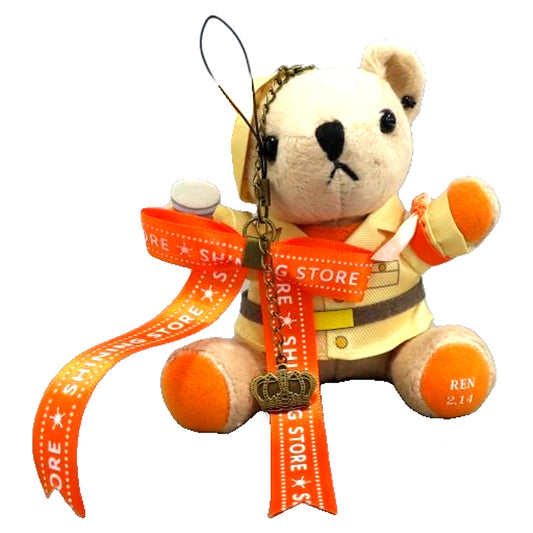Ren Jinguji Uta no Prince Sama Mini Bear Prestrap SHINING STORE LOT 2022 Ver. Prize A-5 Key Ring [USED]