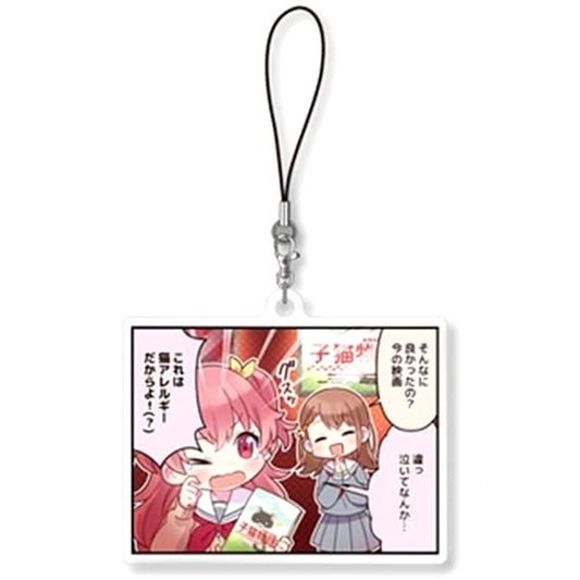 Hatsune Miku: Colorful Stage! Cat Lover One-Panel Comic Acrylic Strap Vol.1 Acrylic Item [USED]