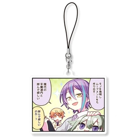 Hatsune Miku: Colorful Stage! Once-in-a-Generation Genius One-Panel Comic Acrylic Strap Vol.1 Acrylic Item [USED]