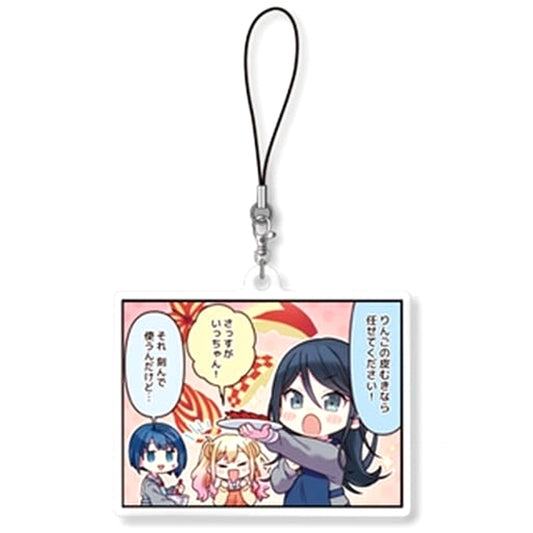 Hatsune Miku: Colorful Stage! Cooking Practice One-Panel Comic Acrylic Strap Vol.1 Acrylic Item [USED]