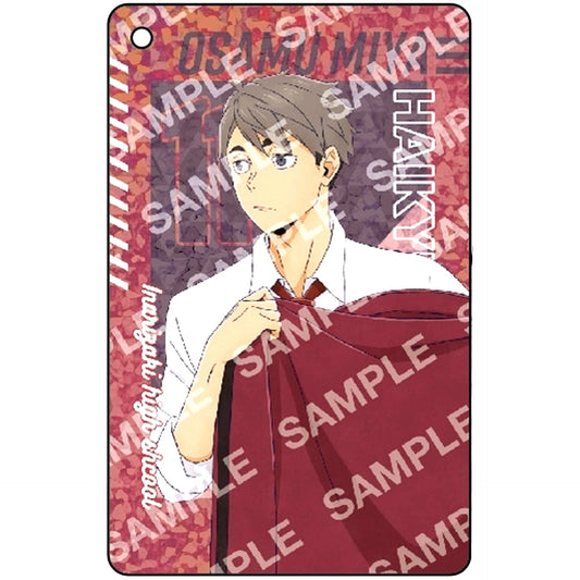Osamu Miya Haikyu!! Visual Card Keychain Collection [USED]
