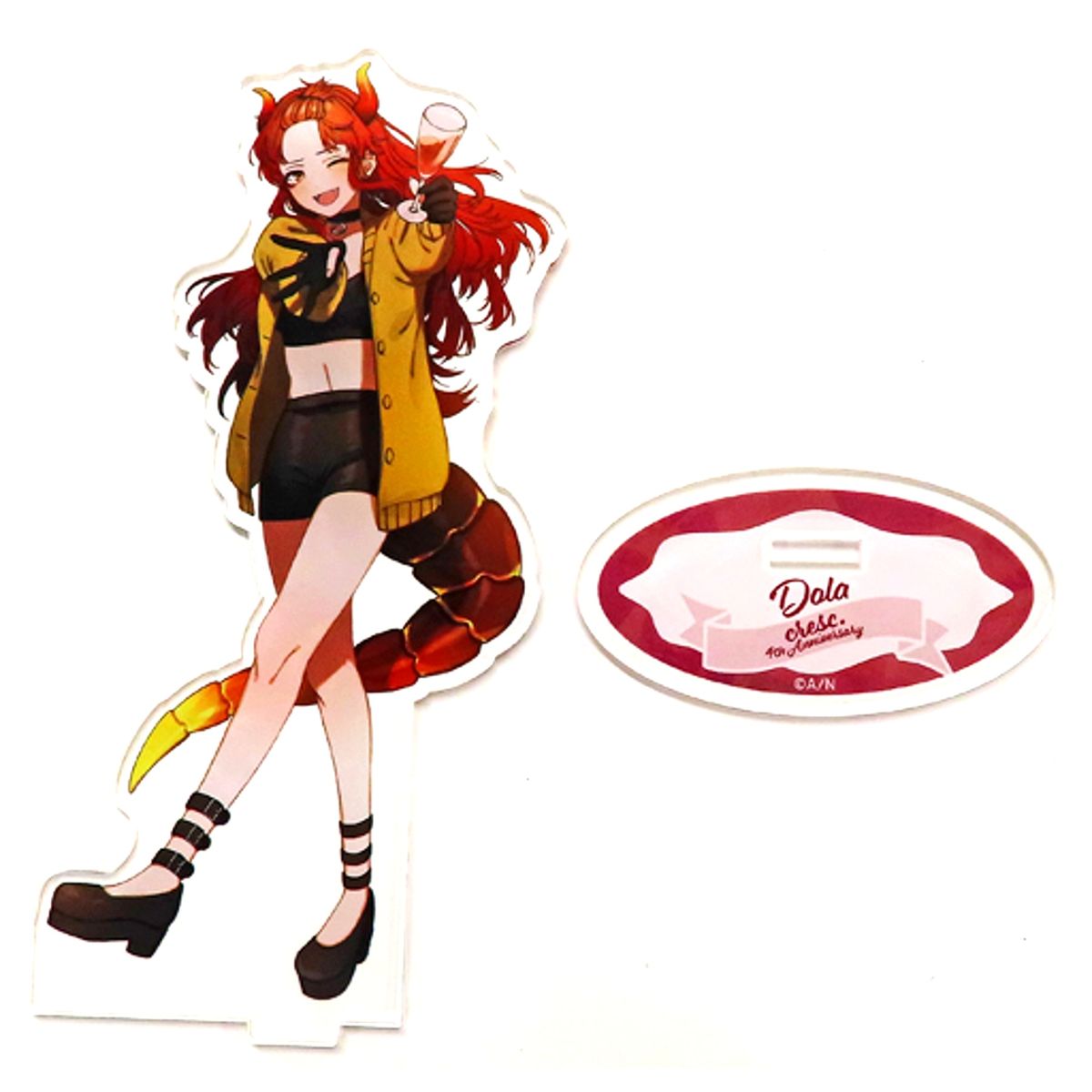 Dola Acrylic Stand Virtual YouTuber Nijisanji cresc. 4th Anniversary Commemorative Goods [USED]