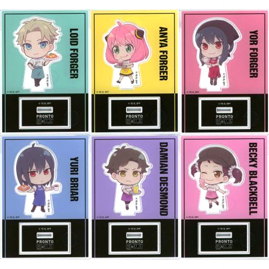 Set of 6 SPY x FAMILY x PRONTO Vol.2 Acrylic Stand [USED]