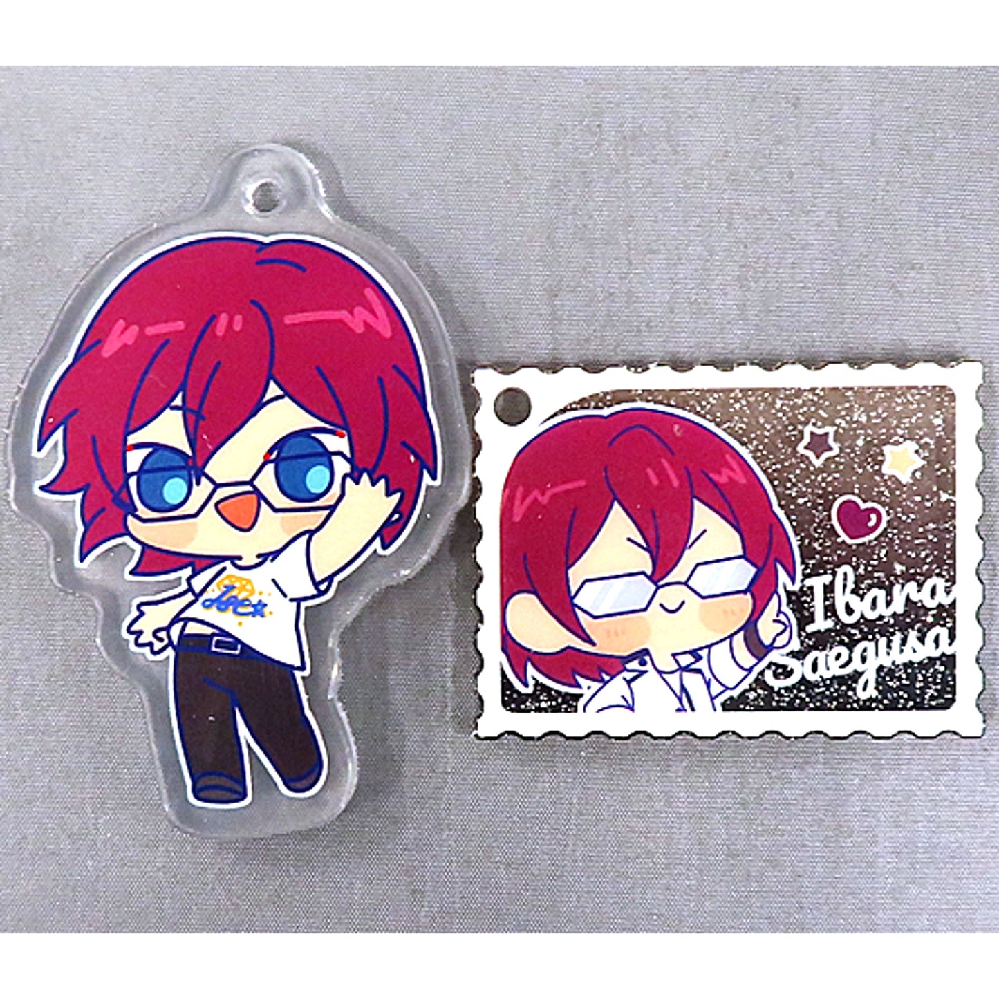 Single Ibara Saegusa Diary Series Acrylic Keychain Ensemble Stars!! China Exclusive [USED]