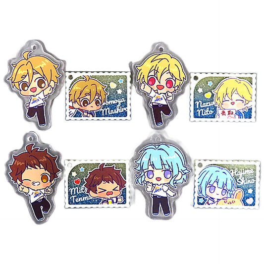 Ensemble Stars!! Ra*bits Diary Series Acrylic Keychain Set China Limited Keychains [USED]