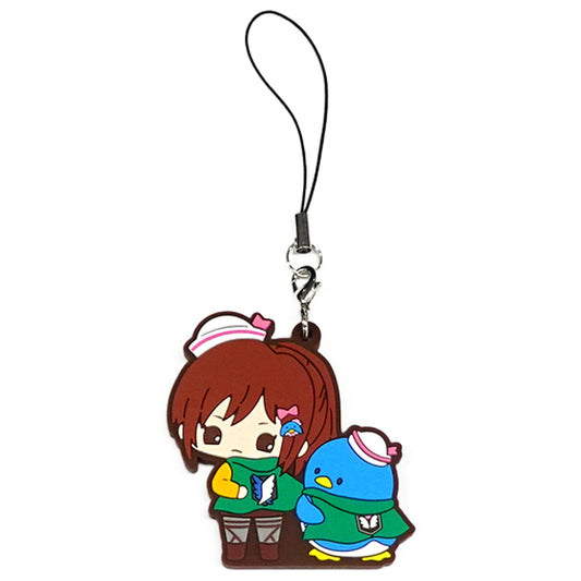 Sasha Blouse Tuxedo Sam Attack on Titan X Sanrio Characters Trading Rubber Strap Key Chain [USED]