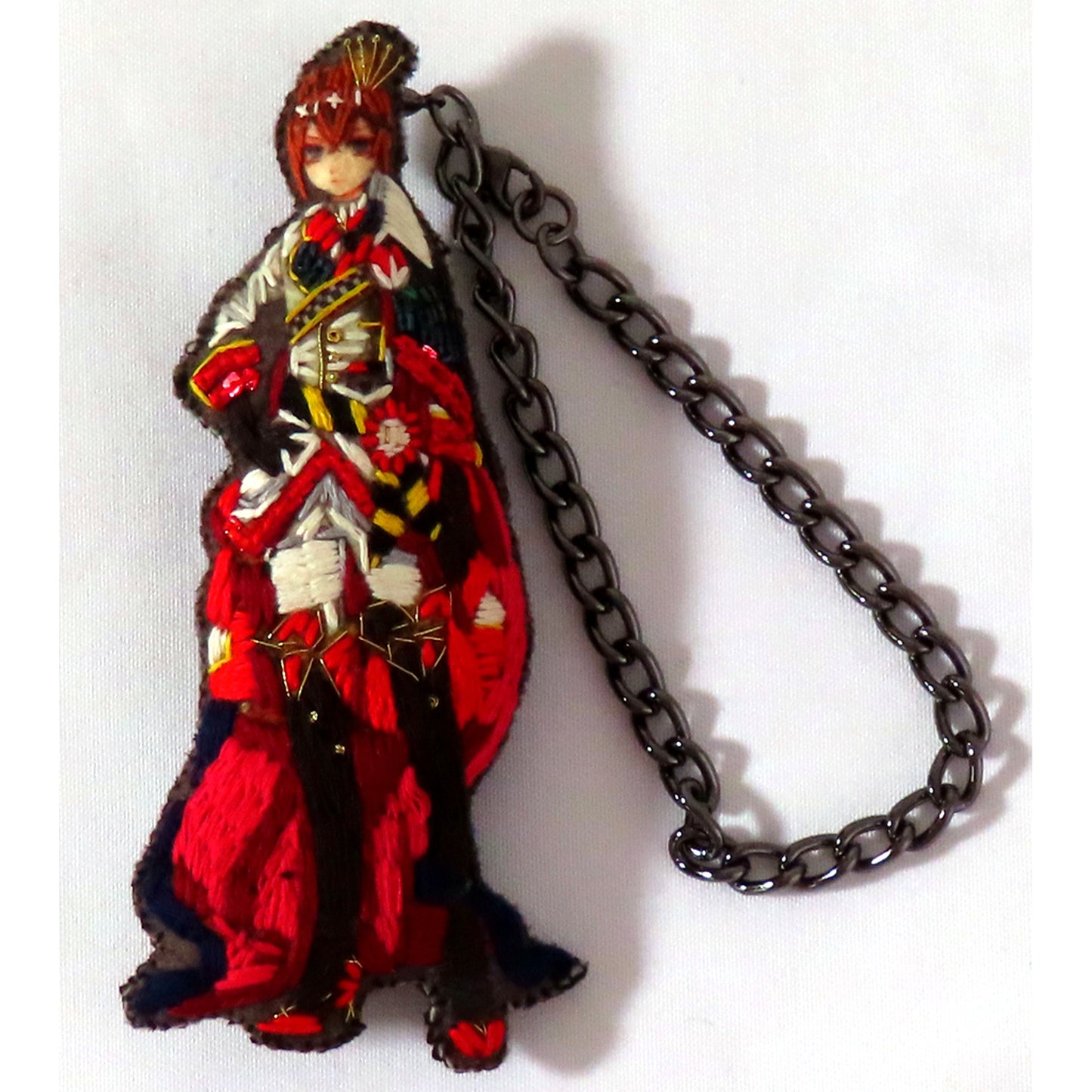 Riddle Rosehearts Disney Twisted-Wonderland Embroidery Charm The Exhibition [USED]