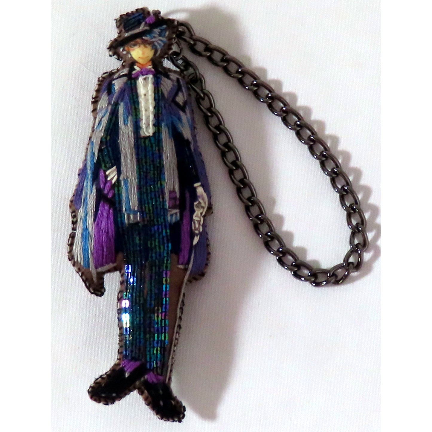 Azul Ashengrotto Disney Twisted-Wonderland Embroidery Charm The Exhibition [USED]