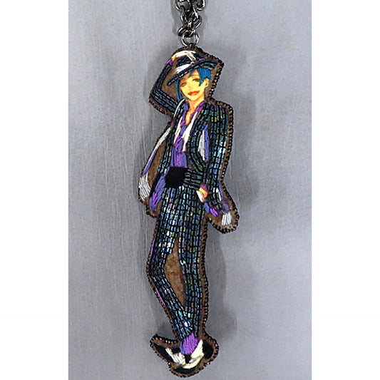 Floyd Leech Disney Twisted-Wonderland Embroidery Charm The Exhibition [USED]