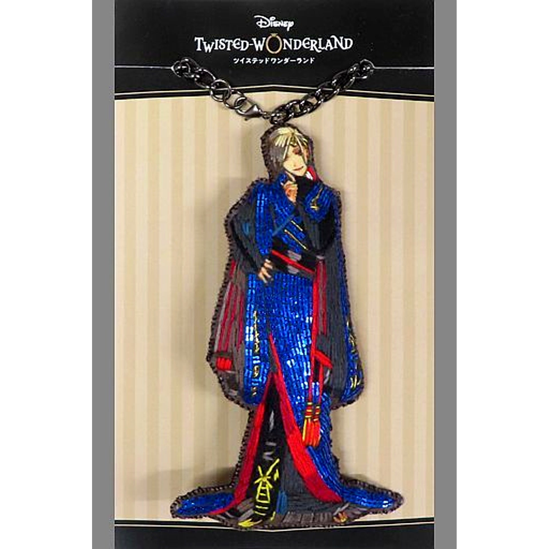 Vil Schoenheit Disney Twisted-Wonderland Embroidery Charm Exhibition The World Born from Villains [USED]