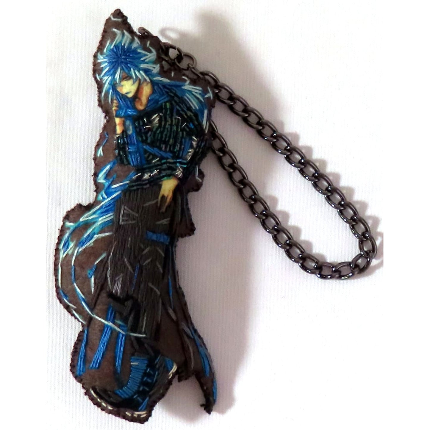 Idia Shroud Disney Twisted-Wonderland Embroidery Charm The Exhibition [USED]