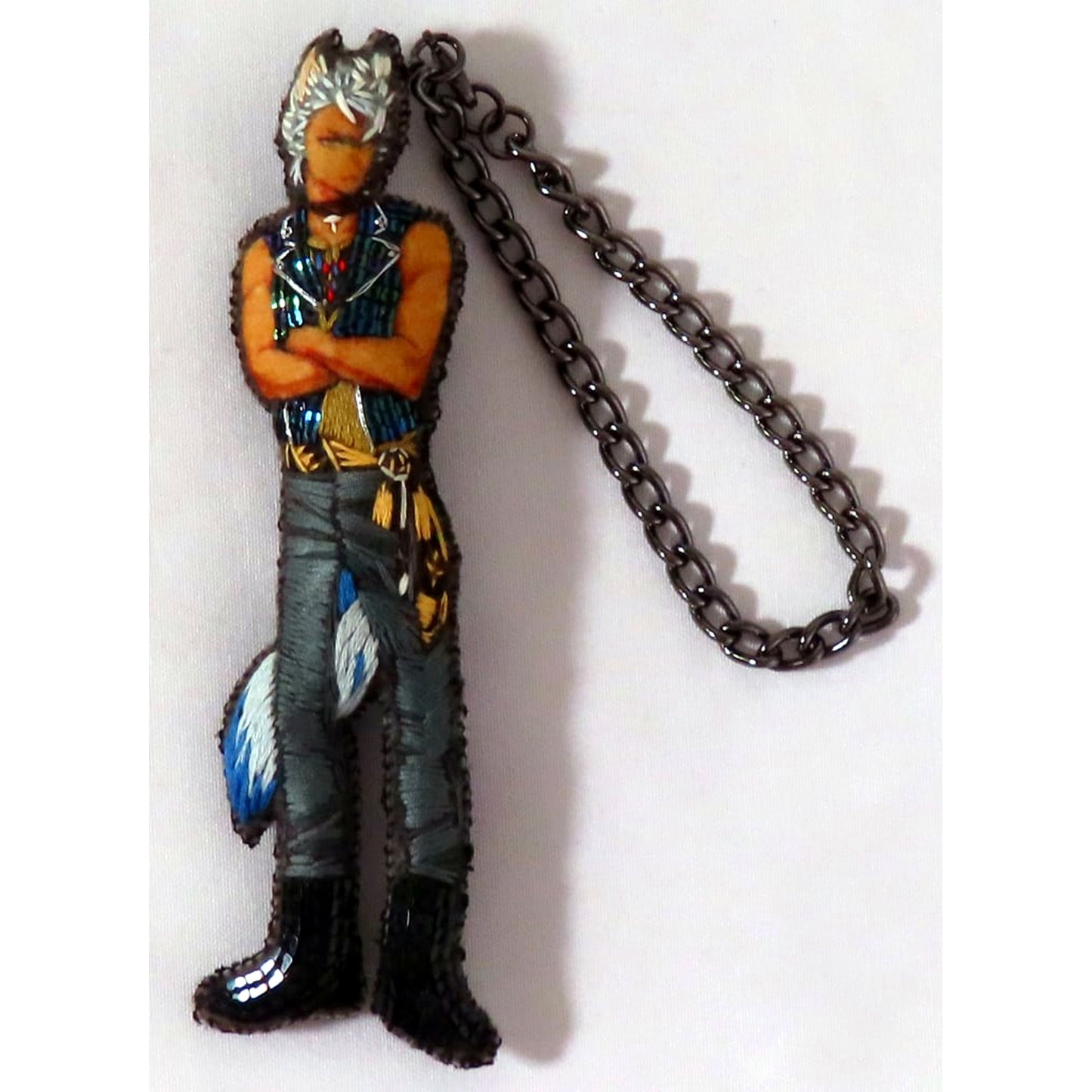 Jack Howl Disney Twisted-Wonderland Embroidery Charm Exhibition The World Born from Villains [USED]