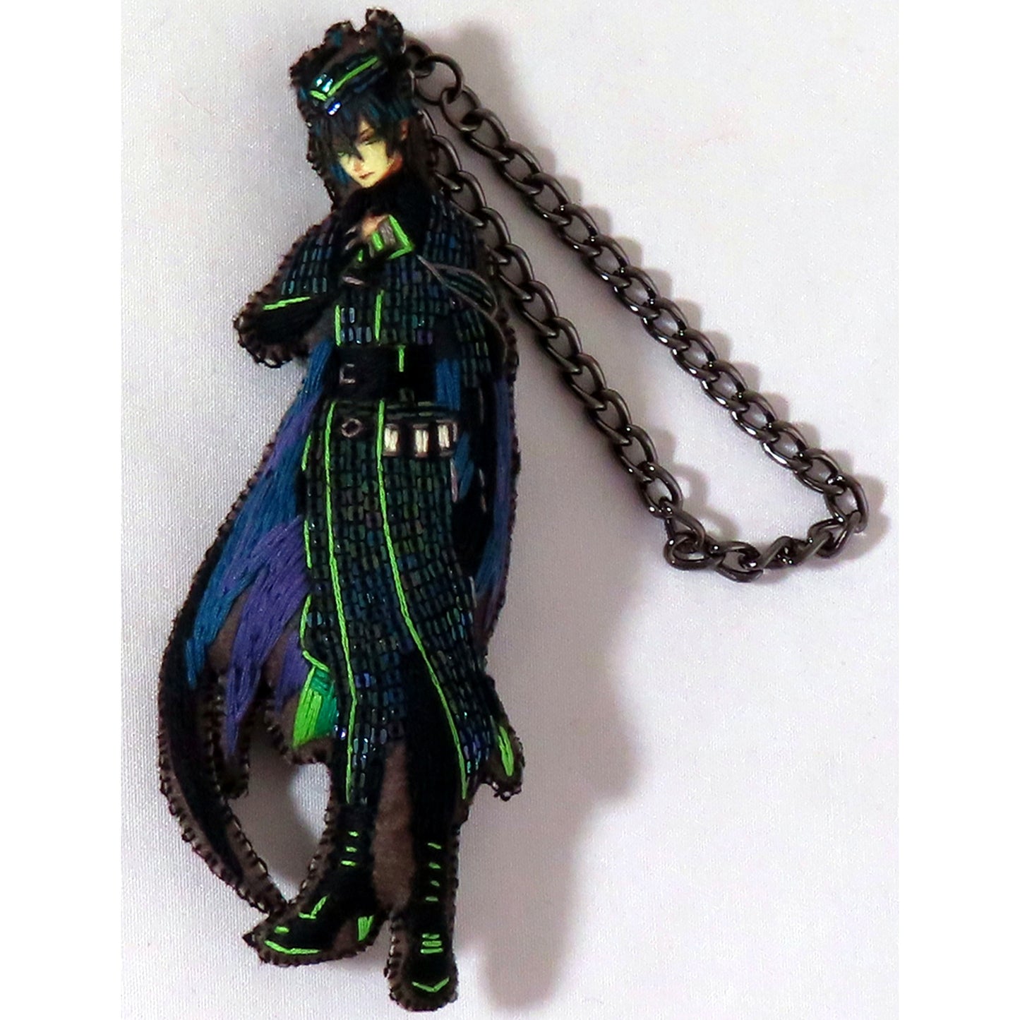 Malleus Draconia Disney Twisted Wonderland Exhibition The World Born from Villains Embroidery Charm [USED]