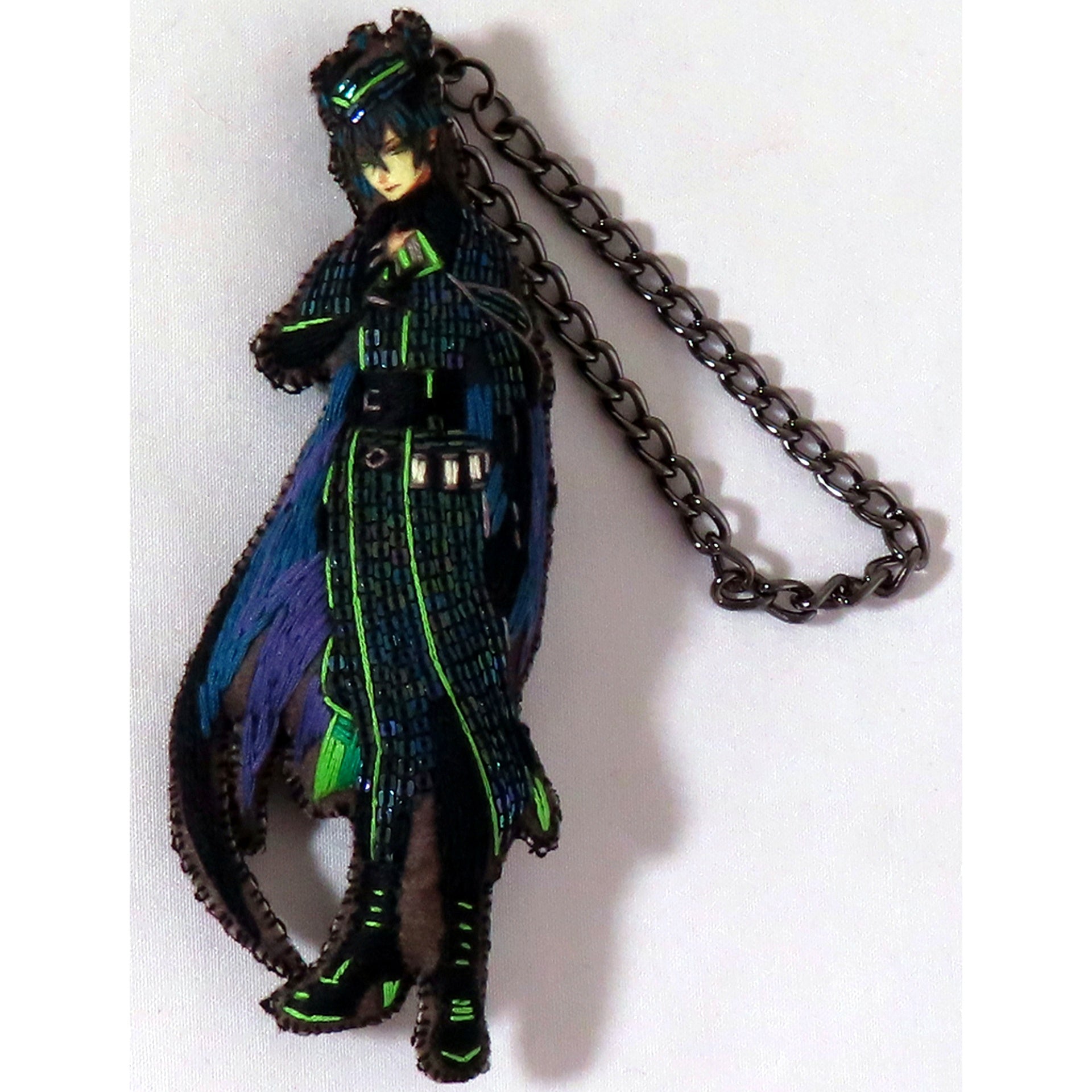 Malleus Draconia Disney Twisted Wonderland Exhibition The World Born from Villains Embroidery Charm [USED]