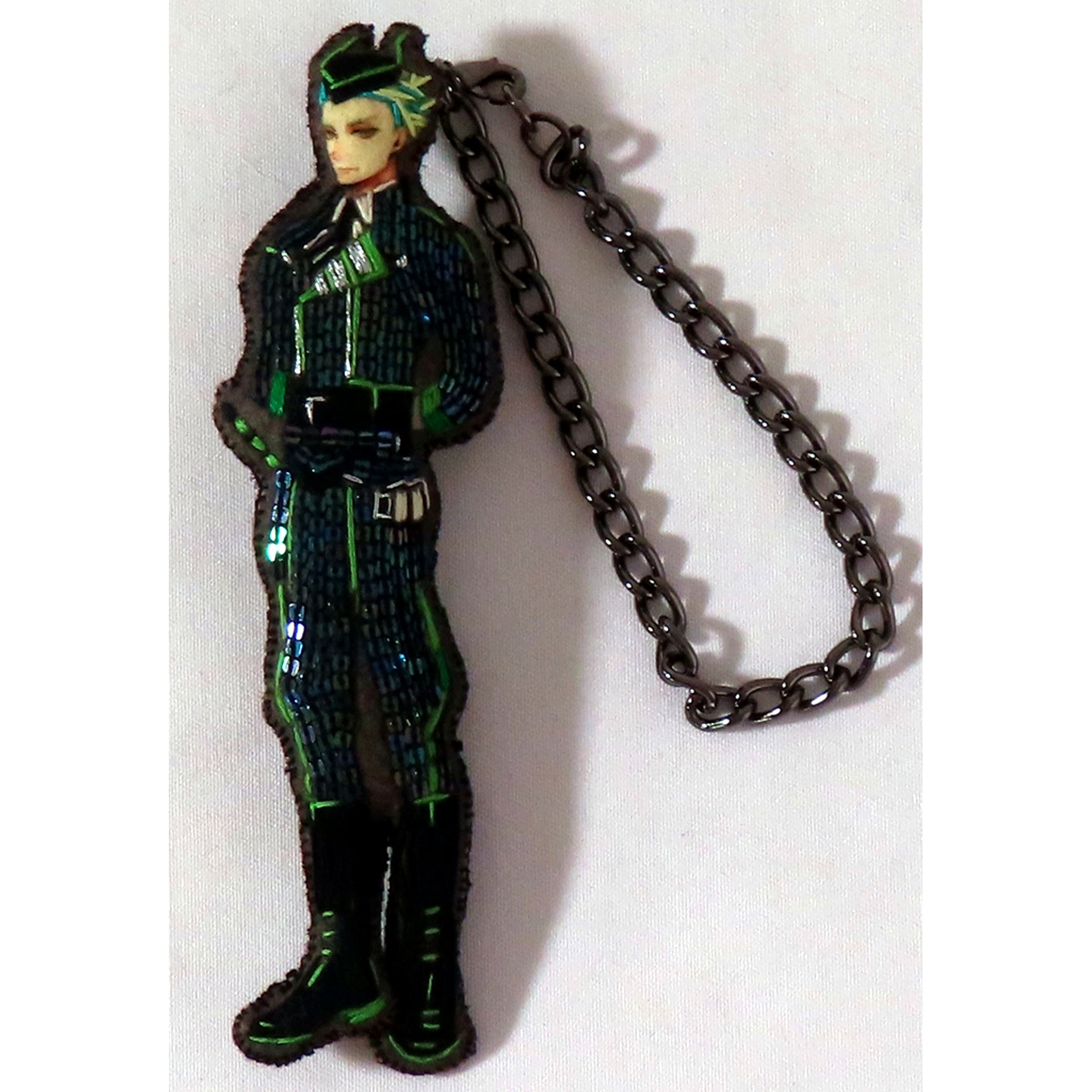 Sebek Zigvolt Disney Twisted-Wonderland Embroidery Charm The Exhibition [USED]