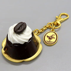 Q-pot. x Granblue Fantasy Sandalphon Coffee Jelly Bag Charm Charm [USED]