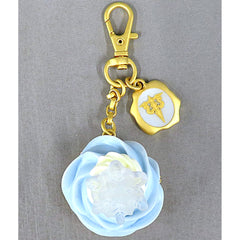Q-pot. X Granblue Fantasy Lancelot Sugar Snow Cupcake Bag Charm Charm [USED]