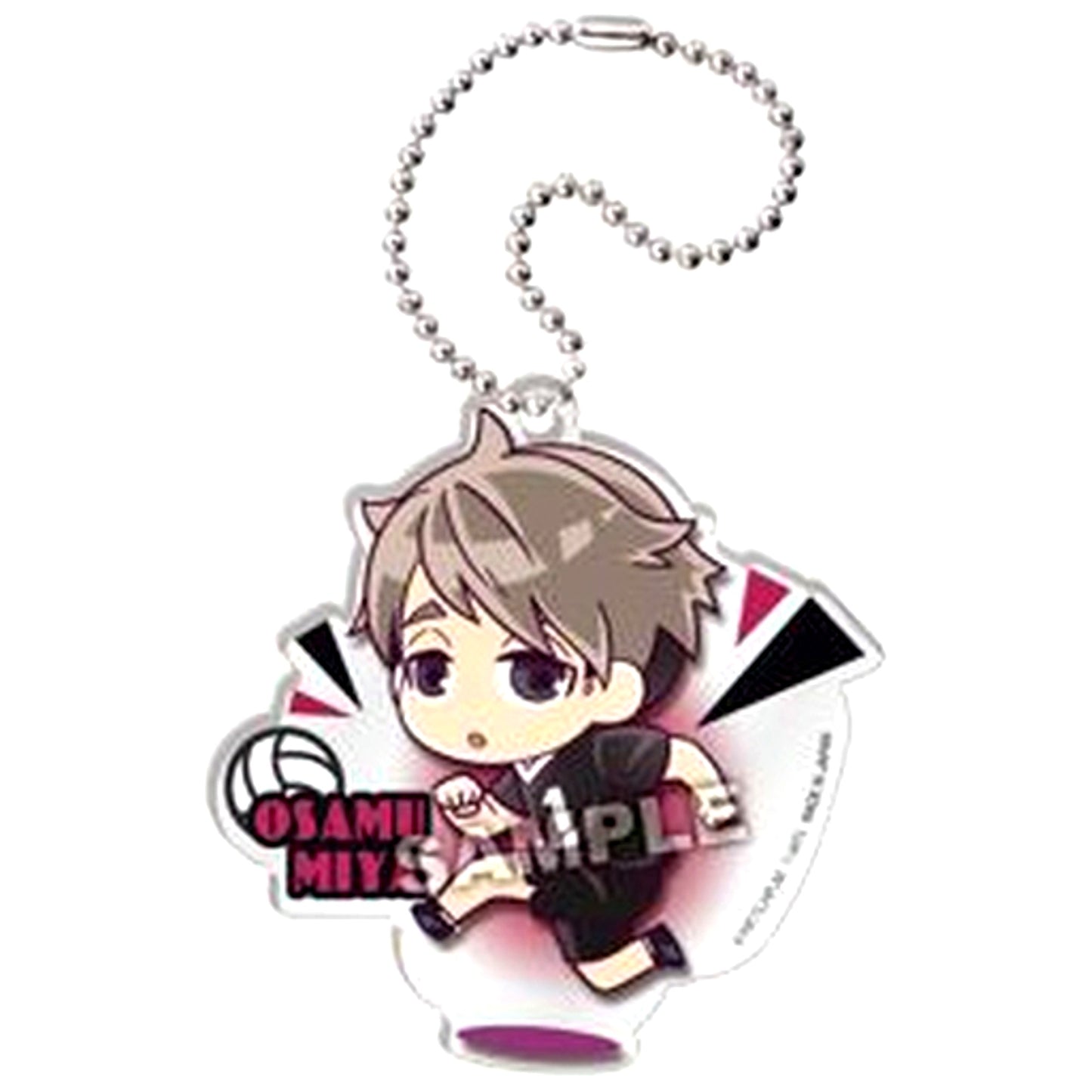 Osamu Miya Pyon Colle Haikyu!! Acrylic Keychain [USED]