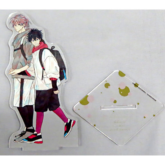 Takara Shiga & Taishin Nakano A-2 Prize Mountain Climbing Acrylic Stand Minta Suzumaru Takara no Vidro Prism Chance Online Kuji [USED]