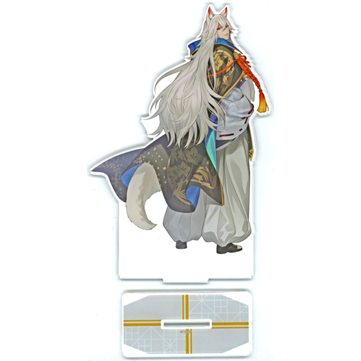 Tamamo A08 Prize Ikemen Genjiden Ayakashi Koienishi 3rd Anniversary Kuji Charekuji Big Acrylic Stand [USED]