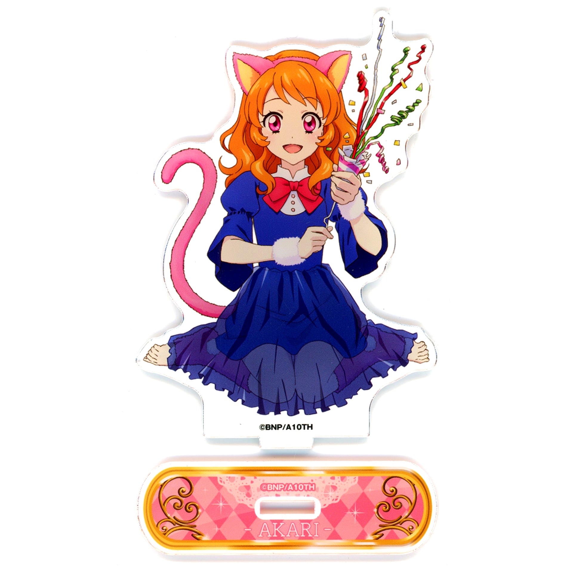 Akari Ozora A-4 Prize Acrylic Stand Rakuten Collection Aikatsu! 10th Story Starway to the Future [USED]