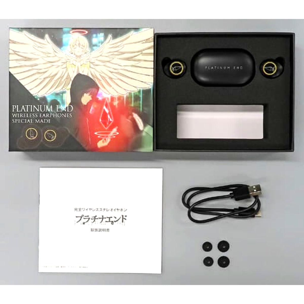 Platinum End Collaboration Model Platinum End TRUE WIRELESS STEREO EARPHONES Wireless Earphones [USED]