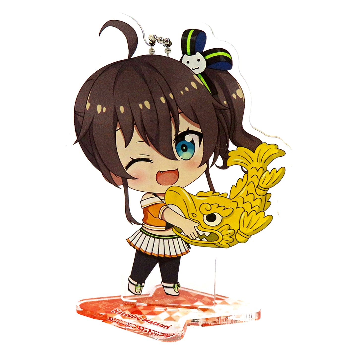 Natsuiro Matsuri Hololive Local Nagoya Shachihoko Acrylic Stand Keychain Nagoya Ltd [USED]
